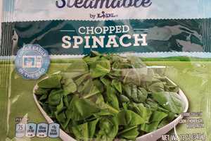 Recall Issued For Lidl-Branded Chopped Spinach Because Of Possible Health Risk