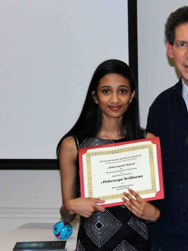 Briarcliff HS Senior Earns Chemical Society Award