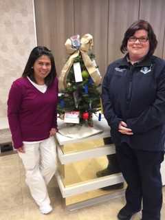 Stamford EMS Donates Tree To Auction Benefiting Over 60 Club