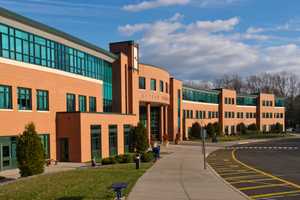 Jeep Crashes Into Staples High School In Westport, Hits Gas Line