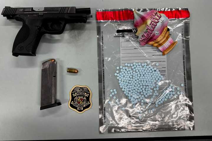 More Than 2,000 Fentanyl Pills, Handgun Recovered During Montgomery County Traffic Stop: PD