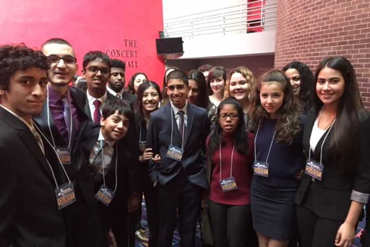 Elmsford Students Witness Gov. Cuomo's Annual State Of State Speech At SUNY