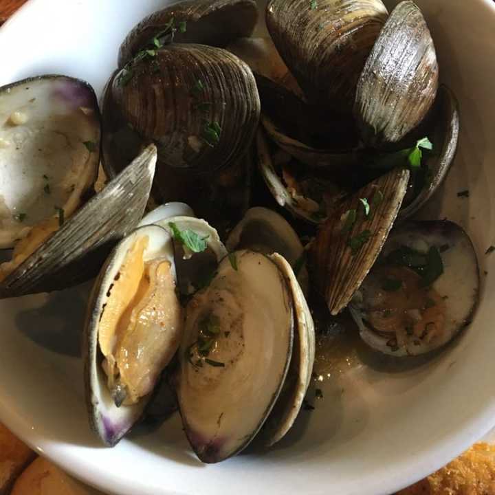 Steamed clams