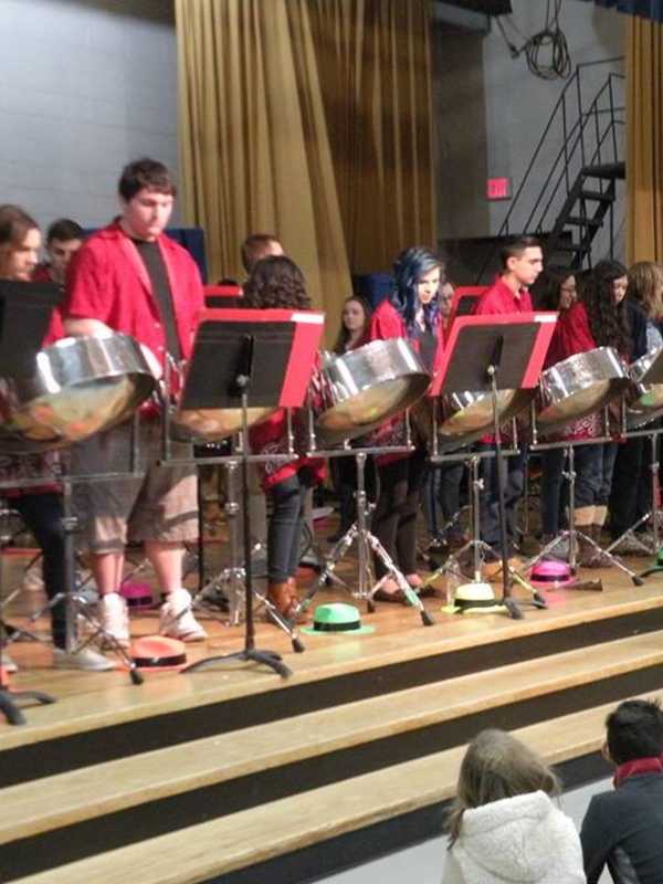Mahopac High School's Steel-Drum Band Heats Things Up at Fulmar Road