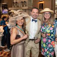 <p>Guests attend OAK Long Bar + Kitchen&#x27;s first annual Kentucky Derby Party</p>