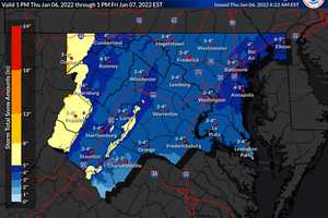 More Snow Possible, Winter Weather Advisory Issued In Maryland