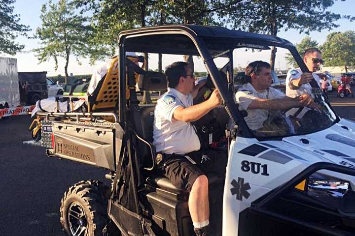 Stratford EMS' New UTV Already Getting Around