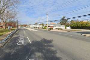 Man Injured After Crashing SUV Into Utility Pole In North Lindenhurst, Police Say