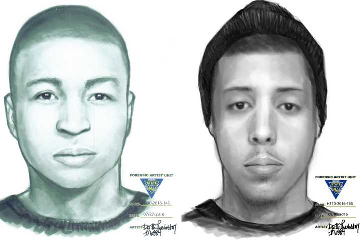 Suspects sketched.