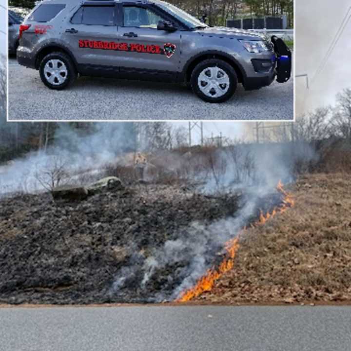 Sturbridge police are looking for multiple teens who they say sparked a fire Thursday, Feb. 16, after playing with fireworks.