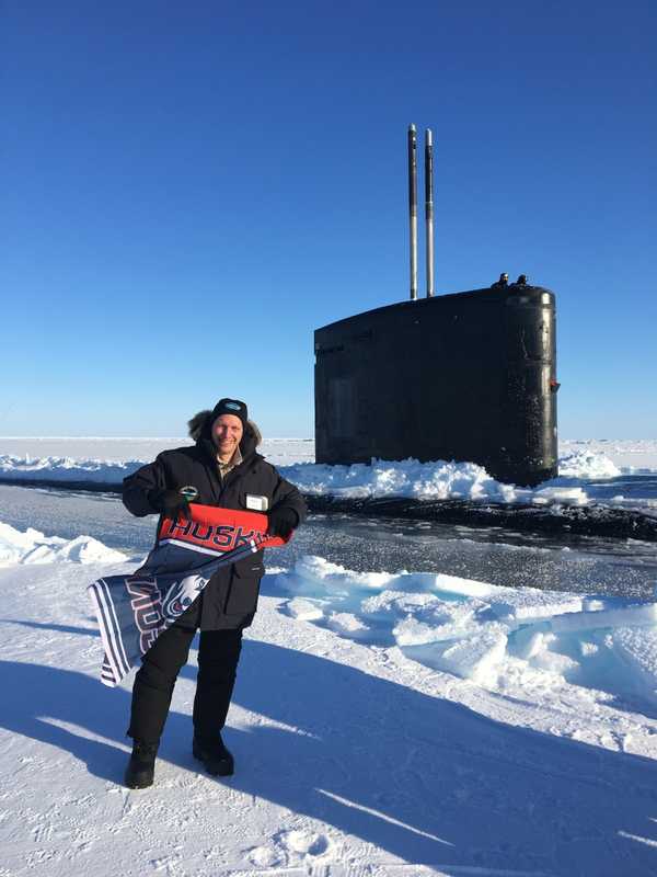 U.S. Sen. Murphy Spends Weekend On Submarine In The Arctic