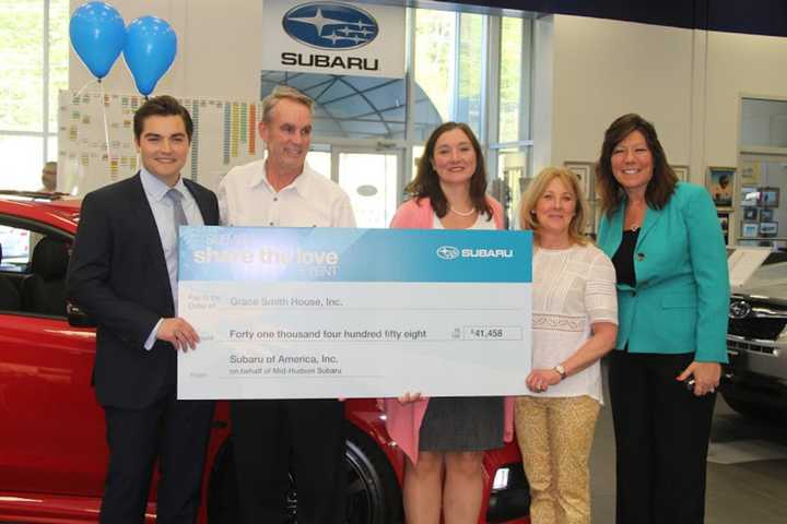 Mid-Hudson Subaru Shares The Love With Local Domestic Violence Non-Profit