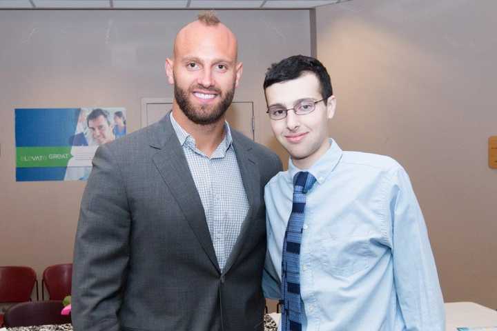 Giants Linebacker Attends Graduation Ceremony At HackensackUMC