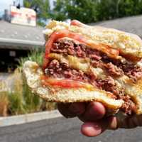 <p>Load up on the napkins, folks; the burgers at The Filling Station in Palisades are &quot;bold, juicy, and flavored with attitude,&quot; according to one reviewer.</p>