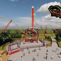 New Roller Coaster's Opening Delayed Until 2025 At Six Flags Great Adventure