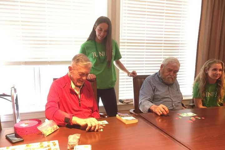 Tombola Time: TZ Students Team Up With Seniors For Hour Of Fun