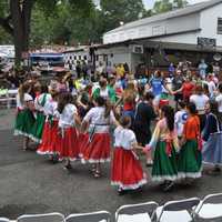 <p>South Orangetown students dance the Neapolitan Tarantella at the Rockland Italian Feast in Tappan.</p>