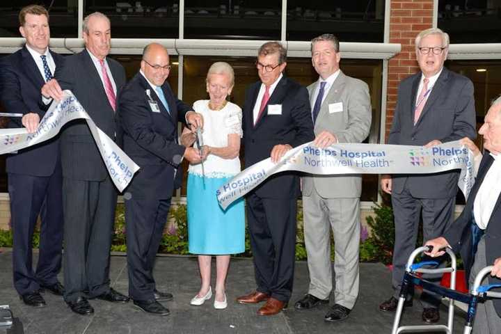 Phelps Memorial Hospital Holds Ribbon Cutting For New Lobby