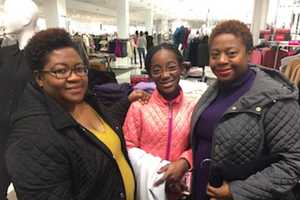 Shoppers At Stamford's Lord & Taylor Get A Jumpstart On Black Friday