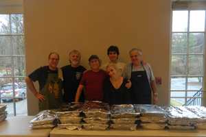 Temple Shaaray Tefila Brings Smiles, Full Stomachs To Westchester Residents