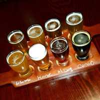 <p>The Beer Spot &amp; Grill&#x27;s sampler is a good way to try out unfamiliar brews.</p>