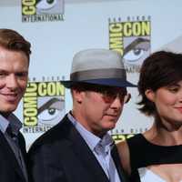 <p>&quot;The Blacklist&quot; stars Diego Klattenhoff (left), James Spader (middle), and Megan Boone (right).</p>