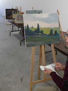 Professional Painter Offering Classes In Fair Lawn