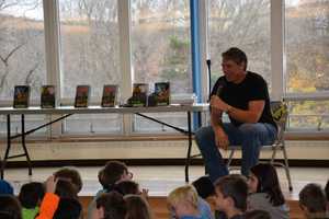Former NFL Player, Author Encourages Literacy In Briarcliff School Visit