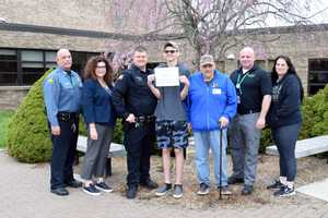 Hudson Valley HS Student Who Saved Grandpa's Life Recognized For Heroic Actions