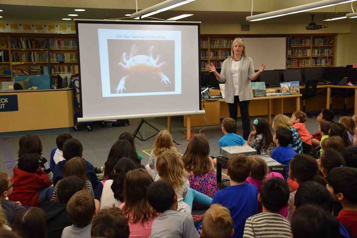 Author's Book Spikes Students' Curiosity At Todd Elementary School