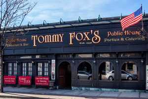 Dine At Tommy Fox's, Support Bergenfield Library