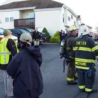 <p>Firefighters are on the scene.&nbsp;</p>