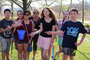 Wooster Students Release Homegrown Trout Into Miry Brook In Danbury