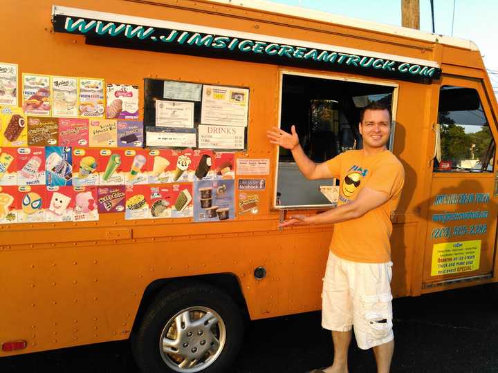 Jim Malin of Jim&#x27;s Ice Cream Truck, based in Stratford.