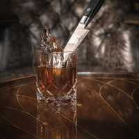 <p>Creepy Olde Fashioned cocktail at City Perch in Fort Lee.</p>