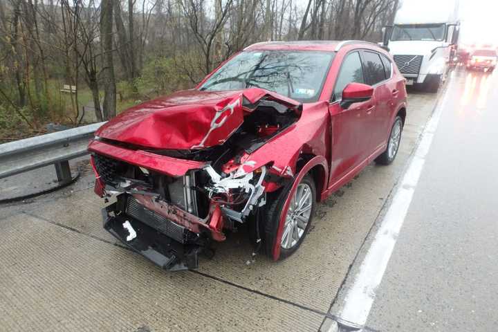 Puddle Causes Serious Tractor-Trailer, SUV Crash On US 15 In PA, Police Say