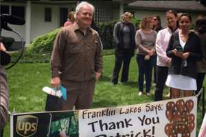 Longtime Franklin Lakes UPS Driver Gets Surprise Send-Off