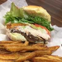 <p>Cheeseburger at Michele’s Charcoal Pit</p>