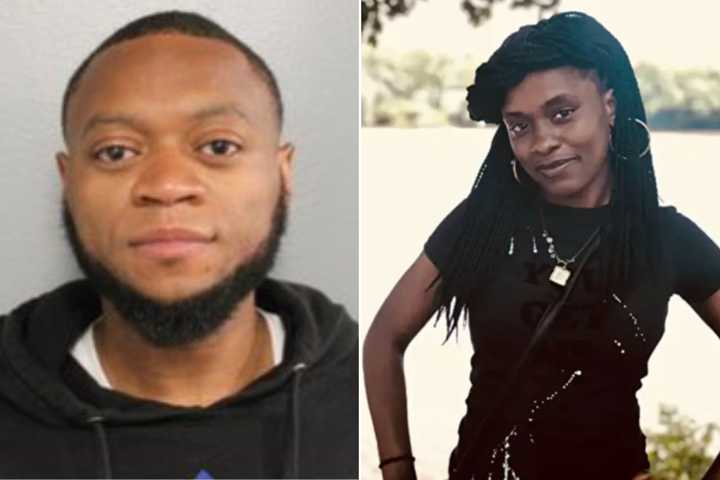 Nsikak Okure (left) pleaded guilty to aggravated vehicular homicide in the death of Albany author Tanisha Brathwaite (right) in Albany County Court on Wednesday, Feb. 15.