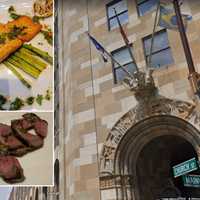 <p>Fogo de Chão opened at the historic Bank of New York building, located at the corner of Main and Church streets in White Plains, in April 2021.</p>