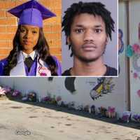 <p>Jahmere Manning (right) was sentenced to 25 years to life in prison on Friday, Dec. 9, in connection with the May 2021 shooting death of 18-year-old Chyna Forney (left) on Essex Street in Albany.</p>