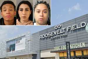 Officer Thrown From Car As Shoplifters' Getaway Driver Flees Long Island Mall, Police Say