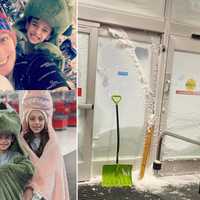 <p>West Seneca mom Jessica Sypniewski, age 33, took refuge inside a Cheektowaga Target store with her boyfriend, 11-year-old daughter, and 7-year-old son during a historic blizzard Friday night, Dec. 23.</p>