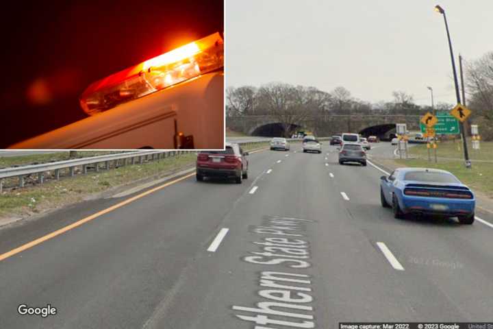 A 37-year-old Amityville woman is facing drunk driving charges following a crash on the Southern State Parkway in Hempstead that left her 3-year-old son with a broken leg and injured another driver.