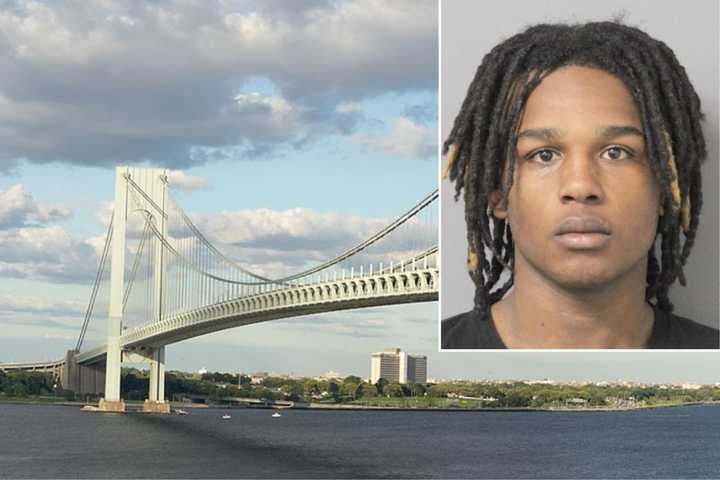 SUV Stolen From Lake Success Home Found On Verrazzano Bridge; Trio Nabbed