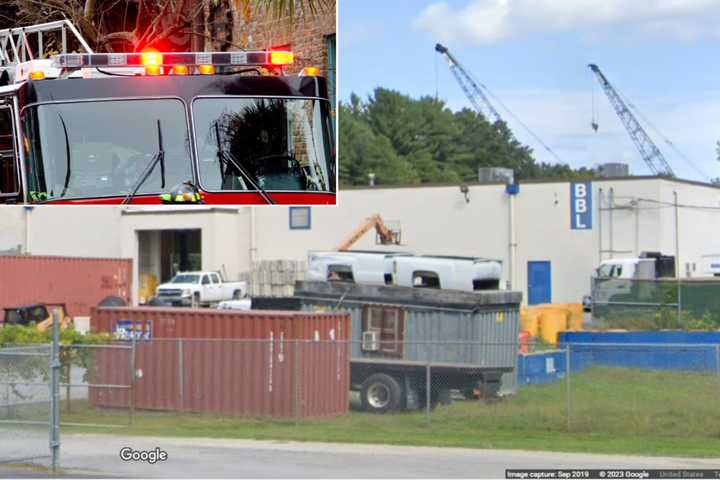 Multiple agencies battled a large fire a BBL Construction, located on Kings Road in Colonie, Friday afternoon, Jan. 20.