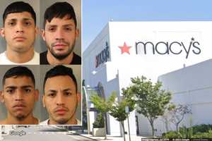 4 Nabbed After Stealing $12K Worth Of Merchandise From Long Island Macy's, Police Say