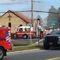 <p>Emergency crews responded to reports of a fire at St. Isidoros Greek Orthodox Church in Bethpage Tuesday afternoon, Jan. 24.</p>