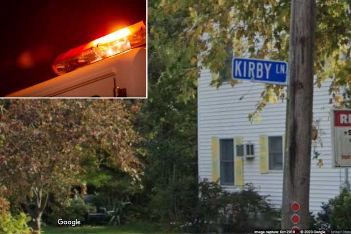 A sanitation worker suffered serious injuries when a garbage truck crashed into a parked dump truck on Kirby Lane in Riverhead Friday morning, Feb. 10.