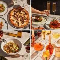 <p>Several of the dishes and cocktails offered by Gran Gusto, which is currently open in Cambridge, Massachusetts, and is soon expanding to two locations in Connecticut.</p>